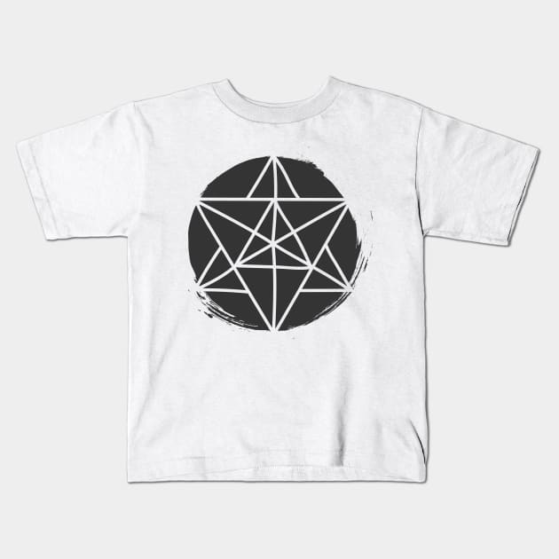 Star label - badge Kids T-Shirt by NJORDUR